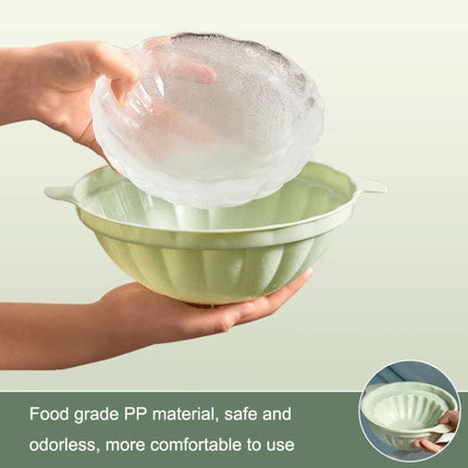 2PCS Homemade Ice Bowl Ice Tray Silicone Mold, Szie: Small (Dark Green)-garmade.com
