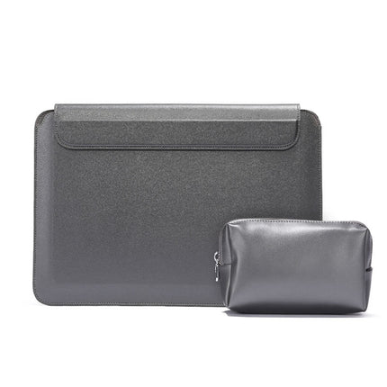 HL0066-005 Multifunctional Stand Laptop Bag, Size: 13 inches(Gray with Power Bag)-garmade.com