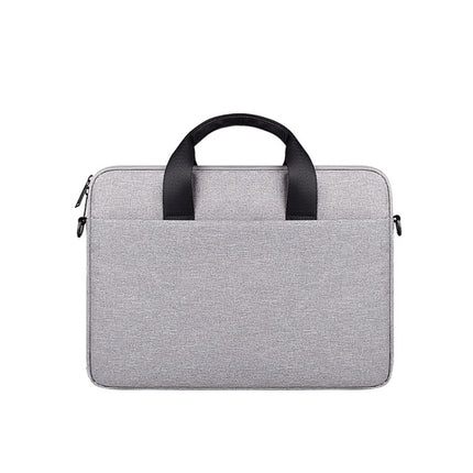 ST09 Portable Single-shoulder Laptop Bag, Size: 13.3 inches(Grey)-garmade.com