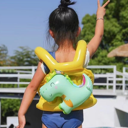 Children Adult Cartoon Inflatable Swimming Ring, Pattern: M Dinosaur Swimsuit-garmade.com