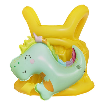 Children Adult Cartoon Inflatable Swimming Ring, Pattern: L Dinosaur Swimsuit-garmade.com