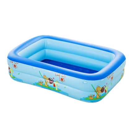 Children Adult Cartoon Inflatable Swimming Ring, Pattern: 1.2m Two Layer Pool-garmade.com