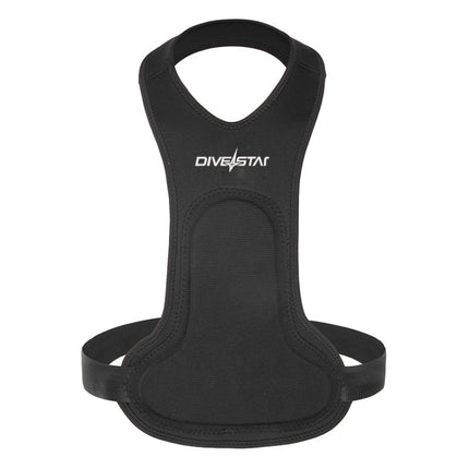 DIVESTAR Hunting Fish Breast Pad Diving Thicken Diving Suit, Size: Free Size(Black)-garmade.com