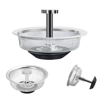 Anti-clogging Stainless Steel Filter For Kitchen Sink Sewer(Dense Net)-garmade.com