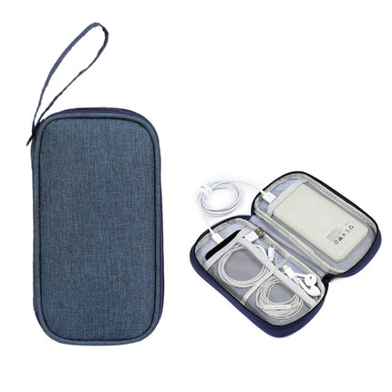 Power Hard Drive Digital Accessories Dustproof Storage Bag, Style: Power Bank Bag (Blue)-garmade.com