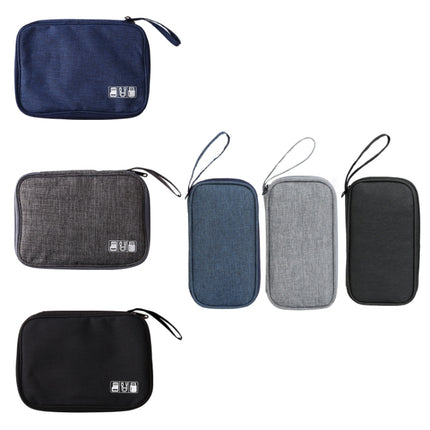 Power Hard Drive Digital Accessories Dustproof Storage Bag, Style: Power Bank Bag (Gray)-garmade.com