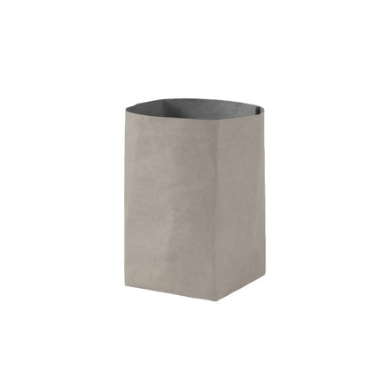 Desktop Separate Storage Washable Kraft Paper Bag, Size: Gray 12x12x23cm-garmade.com