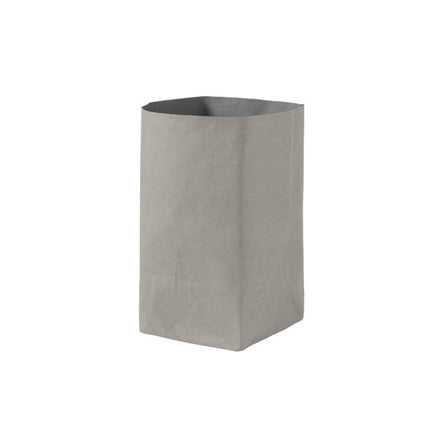 Desktop Separate Storage Washable Kraft Paper Bag, Size: Gray 20x20x35cm-garmade.com