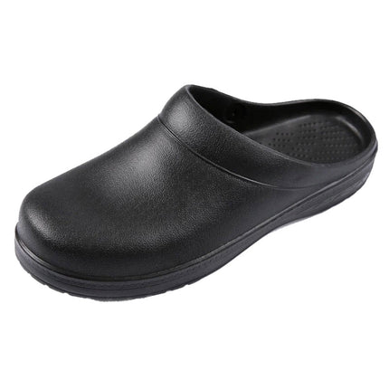 S073 Non-slip Work Shoes for Laboratory and Operating Room, Size: 38-39(Black)-garmade.com