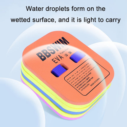 BBSWIM Swimming Back Flotation Board Swimming Buoyancy Aids, Color: Small Blue-garmade.com