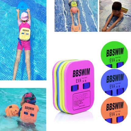 BBSWIM Swimming Back Flotation Board Swimming Buoyancy Aids, Color: Small Blue-garmade.com