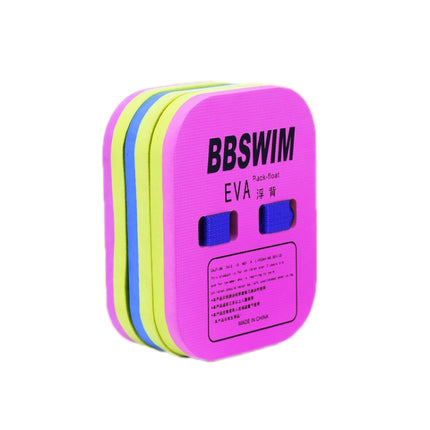 BBSWIM Swimming Back Flotation Board Swimming Buoyancy Aids, Color: Small Pink-garmade.com