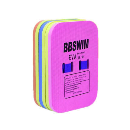 BBSWIM Swimming Back Flotation Board Swimming Buoyancy Aids, Color: Medium Pink-garmade.com