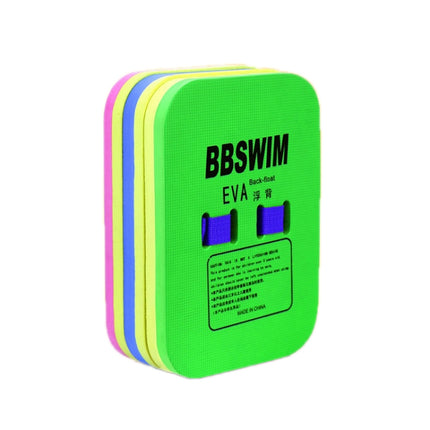 BBSWIM Swimming Back Flotation Board Swimming Buoyancy Aids, Color: Medium Green-garmade.com