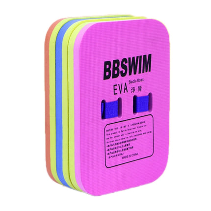 BBSWIM Swimming Back Flotation Board Swimming Buoyancy Aids, Color: Large Pink-garmade.com