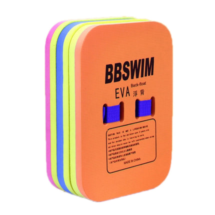 BBSWIM Swimming Back Flotation Board Swimming Buoyancy Aids, Color: Large Orange-garmade.com