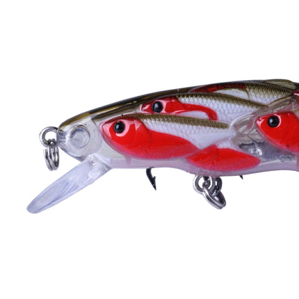 HENGJIA MI113 11.5cm 15.7g Sea Fishing Crank Lure Swing With Feather Hook(C)-garmade.com