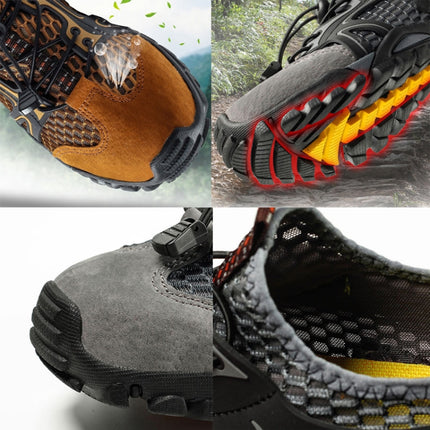Hiking Shoes Summer Sandals Outdoor Wading Beach Shoes, Size: 41(Black)-garmade.com