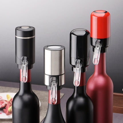 Electric Red Wine Decanter Dispenser,Style: Black ABS-garmade.com