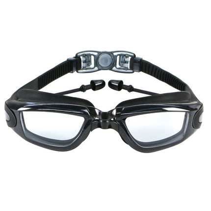 HAIZID Children HD Anti-fog Waterproof Myopia Swimming Goggles, Color: Optical Black-garmade.com