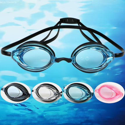 HAIZID 2 PCS Anti-fog Professional Competition Training Swimming Goggles(Transparent Gray)-garmade.com