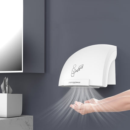 Interhasa 220V Automatic Electric Hand Dryer Mini Induction Hand Drying Machine,Style: Hot and Cold,CN Plug-garmade.com