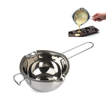 Stainless Steel Chocolate Water-proof DIY Baking Heating Melting Pot, Style:201 Material-garmade.com