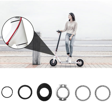 6pcs/set Electric Scooter Wrist Set Kit For Xiaomi Mijia M365/Pro(Black)-garmade.com