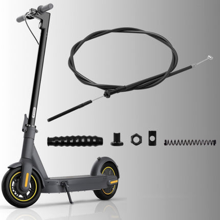 Electric Scooter Brake Cable Set for Ninebot MAX G30(Black)-garmade.com