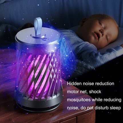 C16 Silent Electric Mosquito Killer Home USB Night Light(Dark Gray)-garmade.com