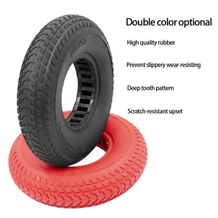 8 inch Hollow Solid Rubber Tire For Xiaomi Scooter, Color: Black-garmade.com