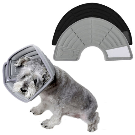 Pet Grooming Anti-Bite Neck Ring, Specification: L(Grey)-garmade.com
