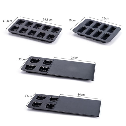 Carbon Steel Anti-Stick Baking Mould, Specification: YT-J054-garmade.com