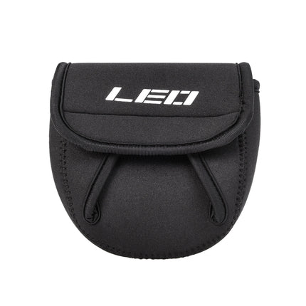 LEO 27918 Slotted Spinning Fishing Wheel Bag Fishing Carrier Protection Soft Cover, Size: Medium-garmade.com