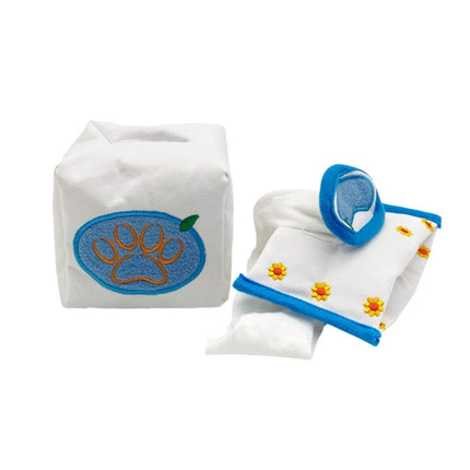 Pet Voice Molars Hide Food And Draw Paper Dog Educational Toy, Specification: White Square-garmade.com