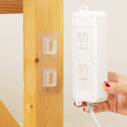 Traceless Wall Hanging Multifunction Plug-in Rack, Specification: Double-garmade.com