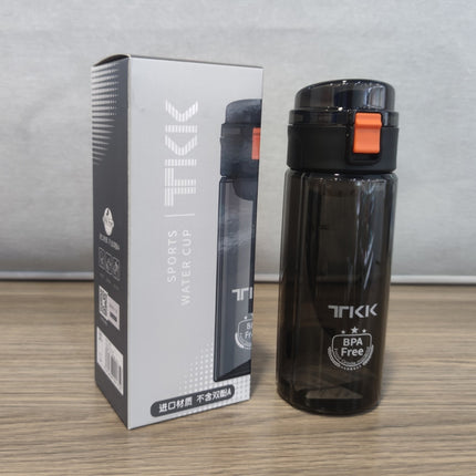 TKK TKK1001 Large Capacity Portable Plastic Water Cup, Capacity: 400ml(Purple)-garmade.com