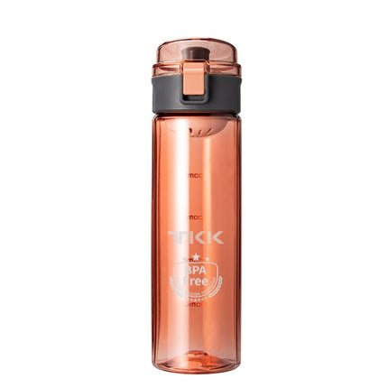 TKK TKK1001 Large Capacity Portable Plastic Water Cup, Capacity: 500ml(Pink)-garmade.com