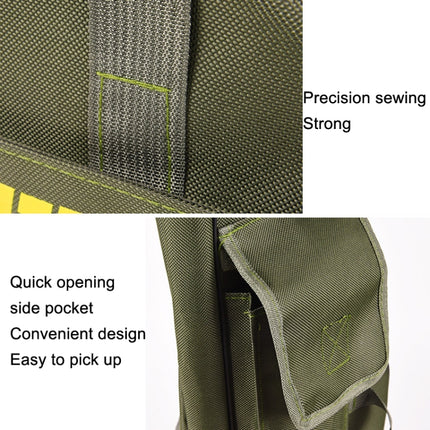 LEO 27746 Folding Fishing Rod Bag Long Fishing Gear Soft Bag, Length: 1m Army Green-garmade.com