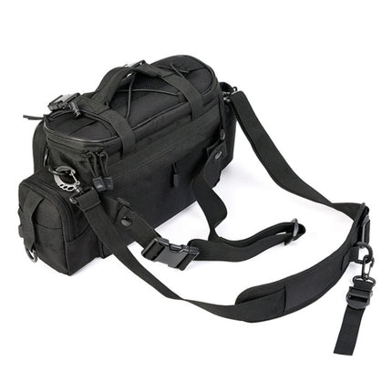 LEO 27852 Multifunctional Luya Bag Fishing Gear Shoulder Bag Outdoor Photography Bag(Black)-garmade.com