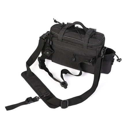 LEO 27852 Multifunctional Luya Bag Fishing Gear Shoulder Bag Outdoor Photography Bag(Army Green)-garmade.com