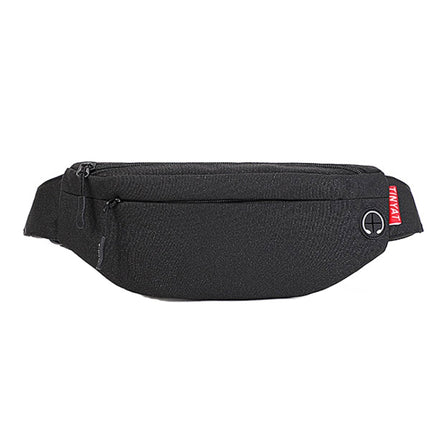 TINYAT T2003 Outdoor Sports Nylon Waterproof Mobile Phone Waist Bags(Black)-garmade.com