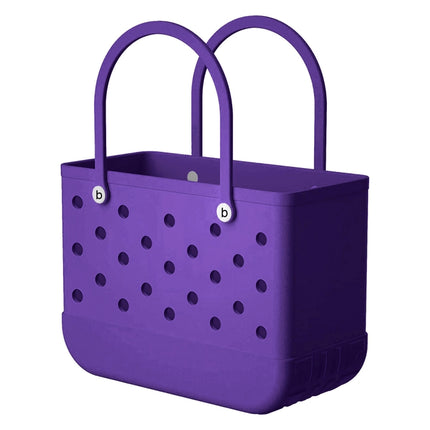 Outdoor EVA Hole Waterproof Bag Beach Bags(Purple)-garmade.com
