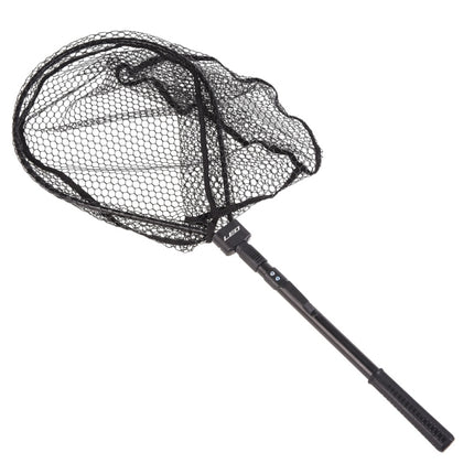 LEO 27984 Aluminum Alloy Quick Folding Fishing Net(Black)-garmade.com