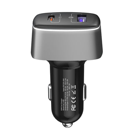 GC-17 83W High-power Car Charger 2 In 1 Cigarette Lighter-garmade.com