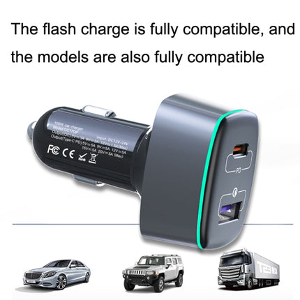 GC-17 83W High-power Car Charger 2 In 1 Cigarette Lighter-garmade.com