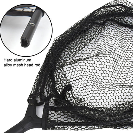 LEO 27560 Hanging Plastic Flying Fishing Handwriting Net Single Section Fish Net(Black)-garmade.com