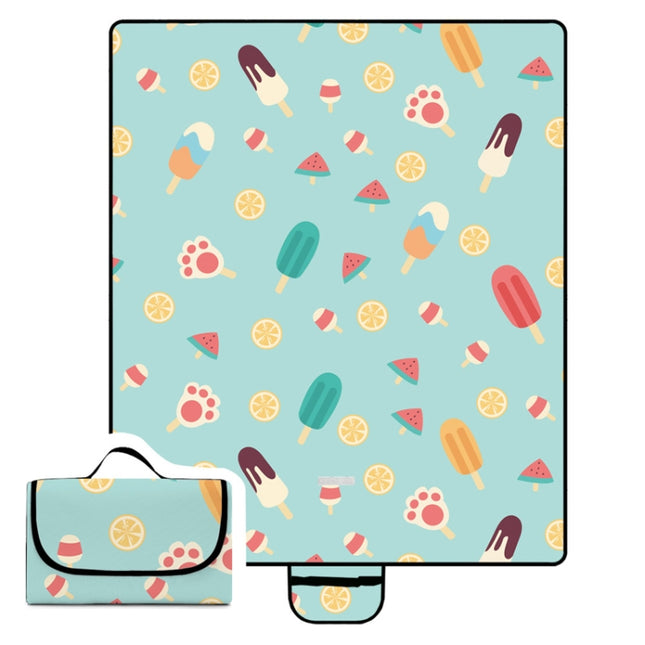 Y011 Outdoor Thickened Moisture-proof Waterproof Portable Camping Mat(1.5x2m)-garmade.com