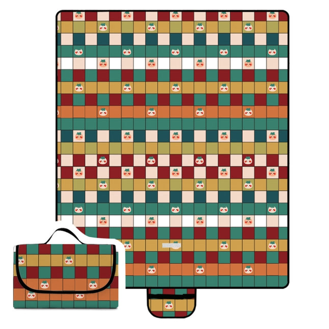 Y017 Outdoor Thickened Moisture-proof Waterproof Portable Camping Mat(1.5x2m)-garmade.com