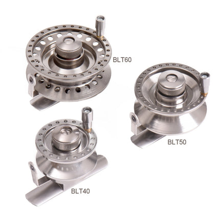 LEO 27758 Side Foot Front Reel With Guide Ring Ice Fishing Reel, Specification: BLT-40 Right Hand-garmade.com